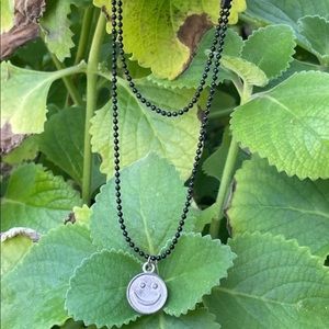 Smiley face necklace